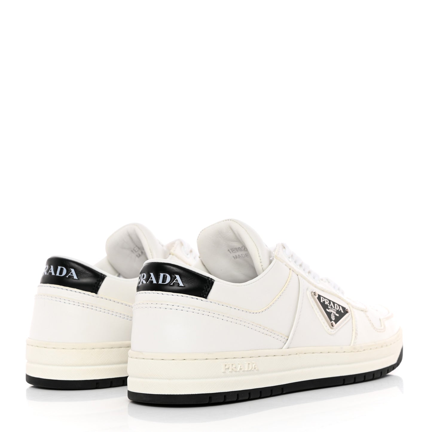 Vitello Rois Triangle Womens Downtown Low Top 30mm Sneakers 36.5 White Black