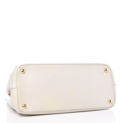 Prada Saffiano Medium Galleria Double Zip Tote Talco 4 of 20