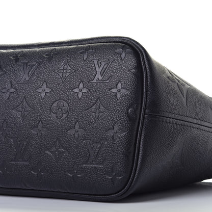 Louis Vuitton Empreinte Monogram Giant Neverfull MM Black 8 of 8