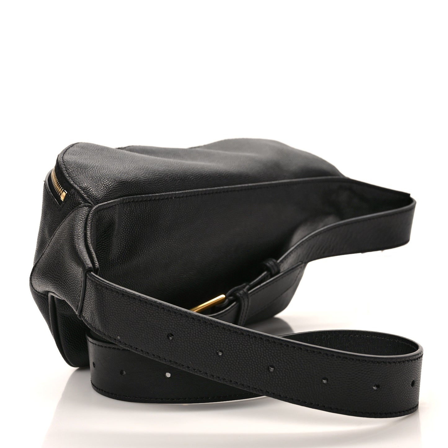 Grain De Poudre Monogram Belt Bag Black