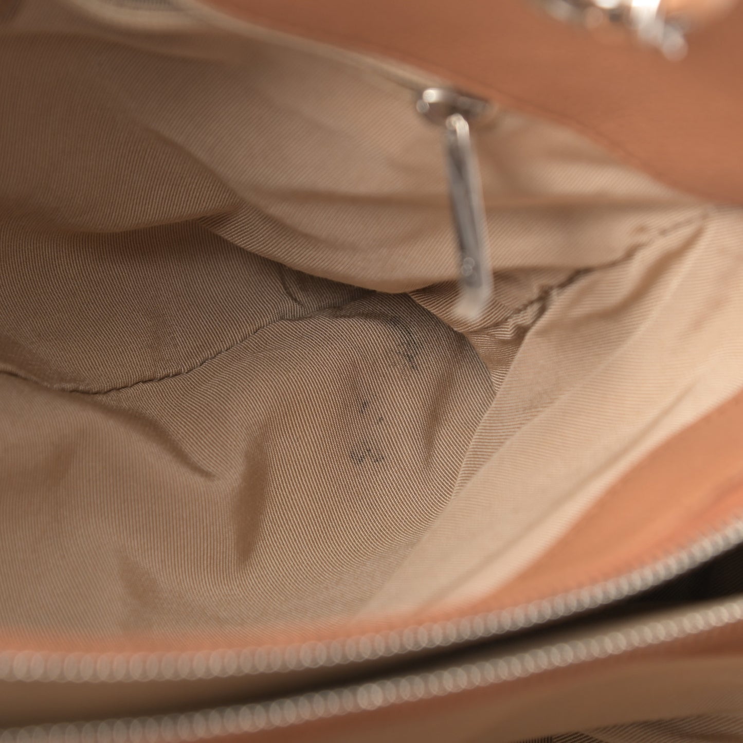 Caviar Quilted Timeless CC Shopping Tote Beige