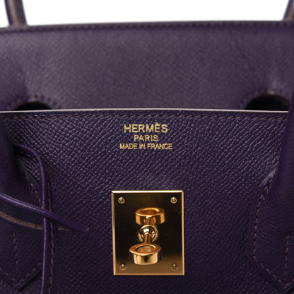 Hermes Epsom Birkin 35 Iris 8 of 10
