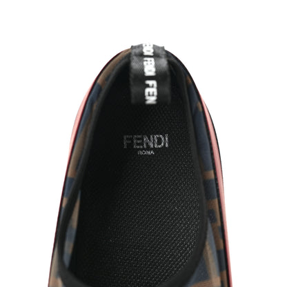 Fendi Technical Mesh FF Sneakers 39 Tobacco Red 7 of 8
