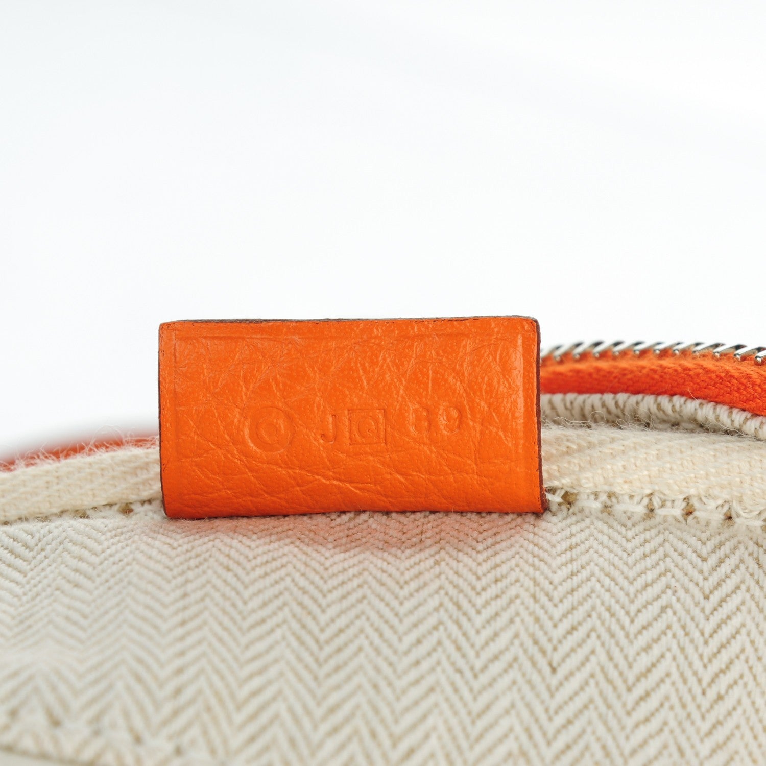 Hermes Taurillon Clemence Victoria II 35 Orange 9 of 9