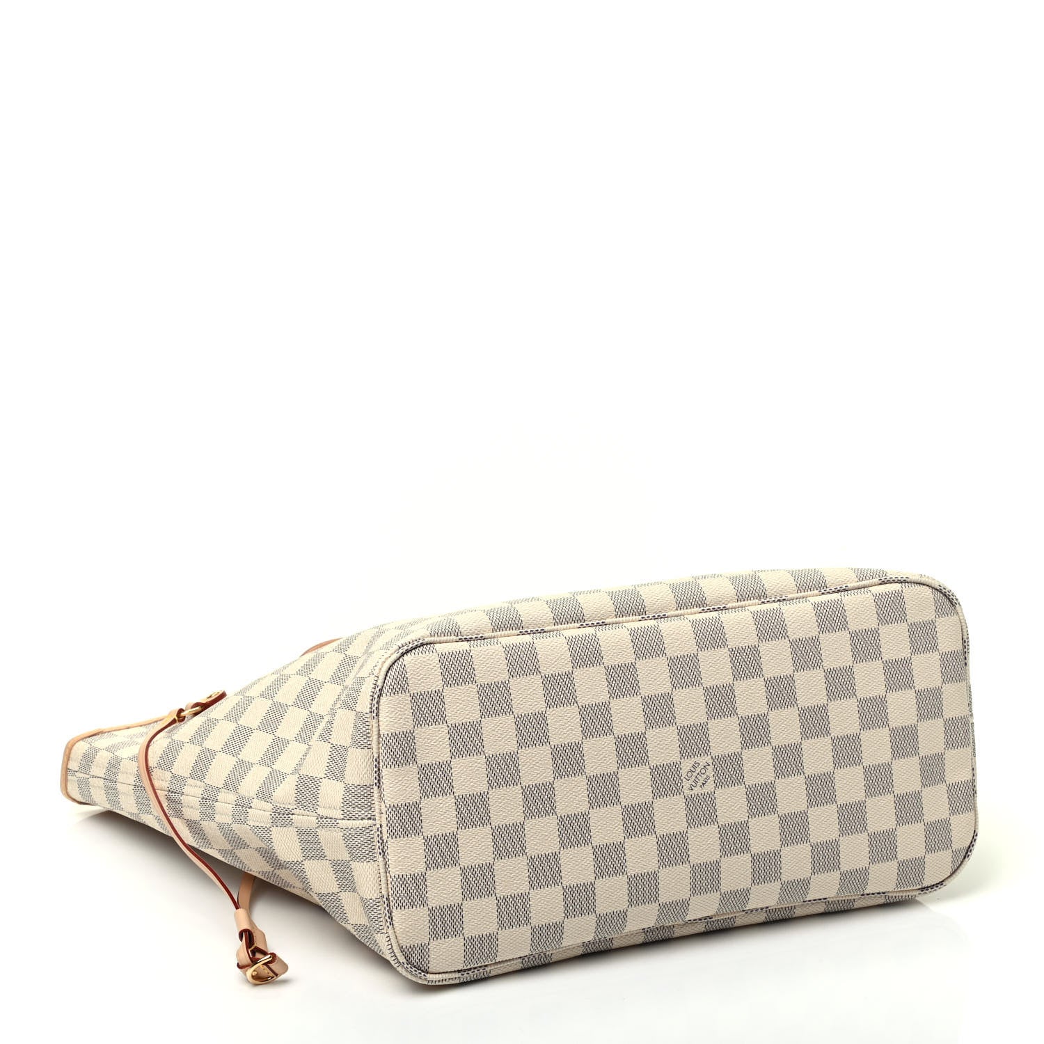 Louis Vuitton Damier Azur Neo Neverfull MM Rose Ballerine 4 of 10