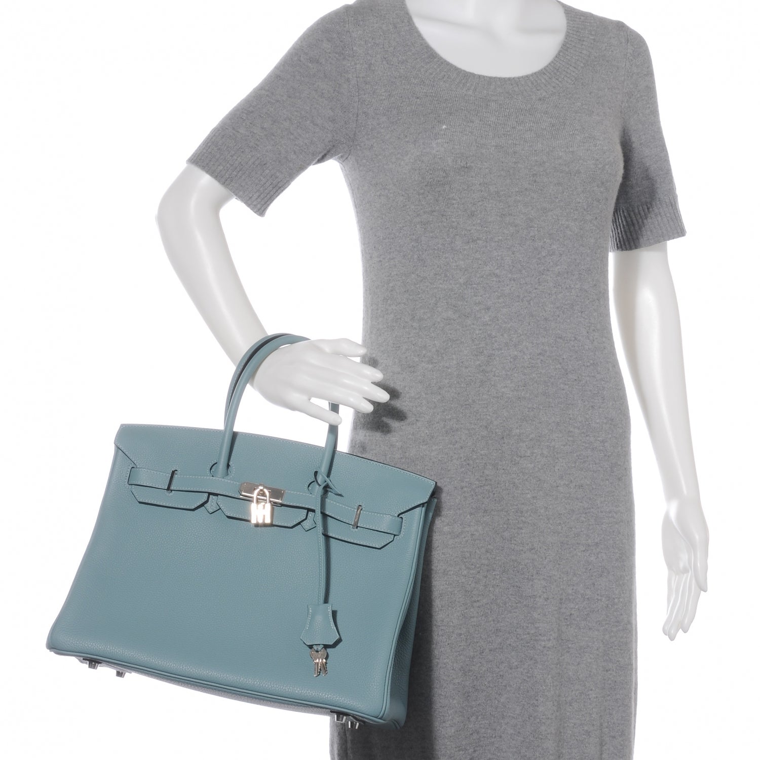 Hermes Togo Birkin 35 Ciel 2 of 10