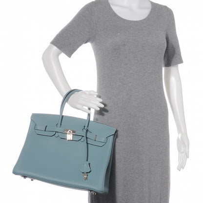 Hermes Togo Birkin 35 Ciel 2 of 10