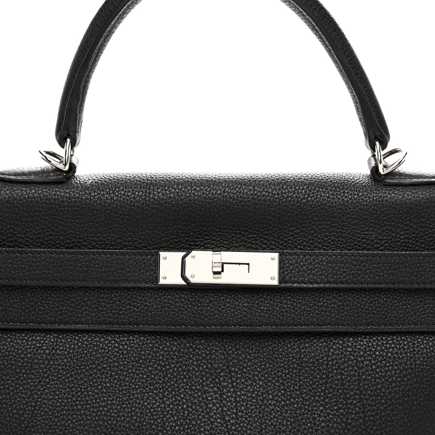 Hermes Togo Kelly Retourne 35 Black 8 of 12