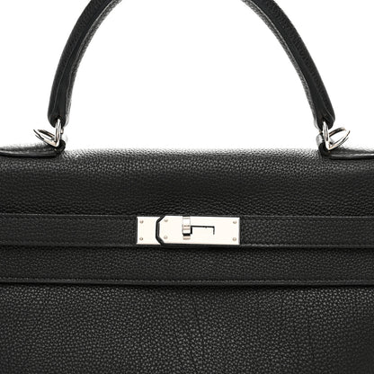 Hermes Togo Kelly Retourne 35 Black 8 of 12
