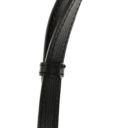 Burberry Haymarket Check Colours Small Lorne Bucket Crossbody Black 12 of 13