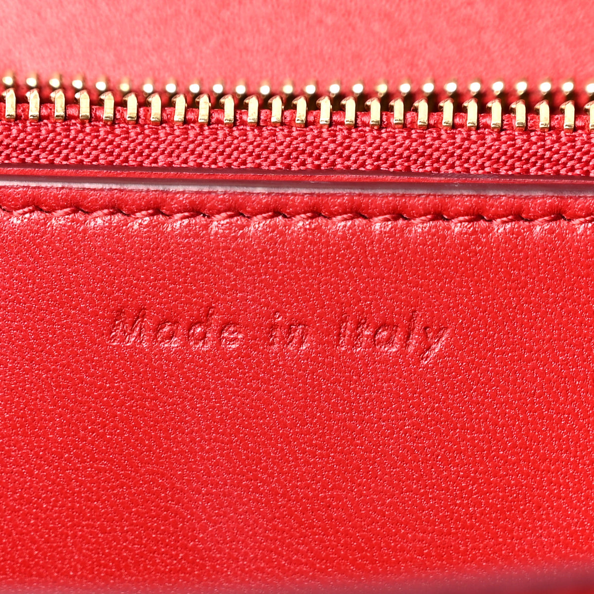 Celine Box Calfskin Medium Classic Box Flap Bag Red 6 of 9