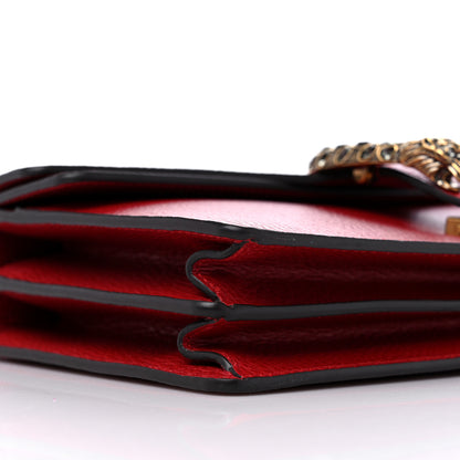 Gucci Dollar Calfskin Swarovski Crystal Small Dionysus Shoulder Bag Hibiscus Red 10 of 11