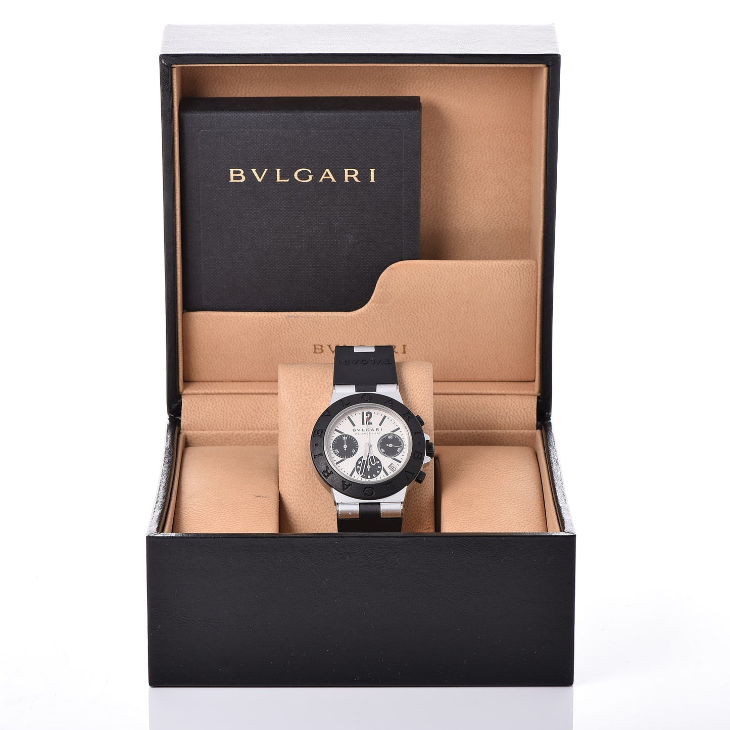 Aluminum Rubber 38mm Diagono Chronograph Automatic Watch