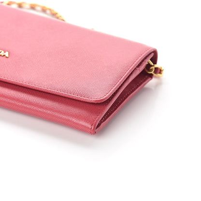 Prada Saffiano Metal Oro Chain Wallet Tamaris 9 of 9