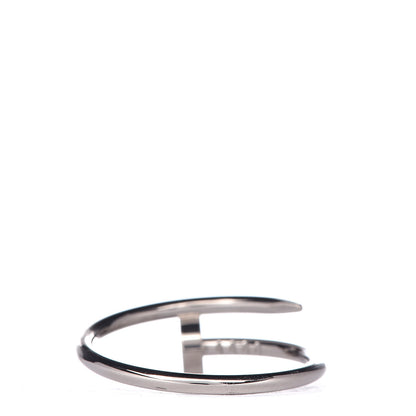 Cartier 18K White Gold Small Juste Un Clou Ring 57 8 3 of 5