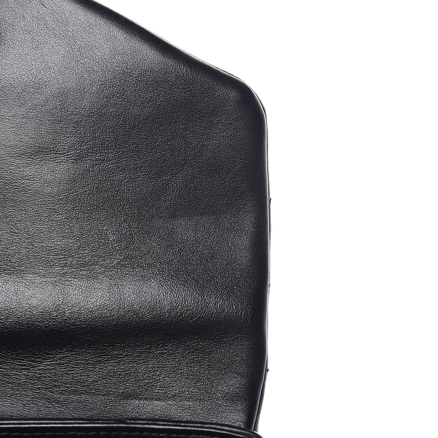 Calfskin Y Quilted Monogram Toy Loulou Crossbody Bag Black