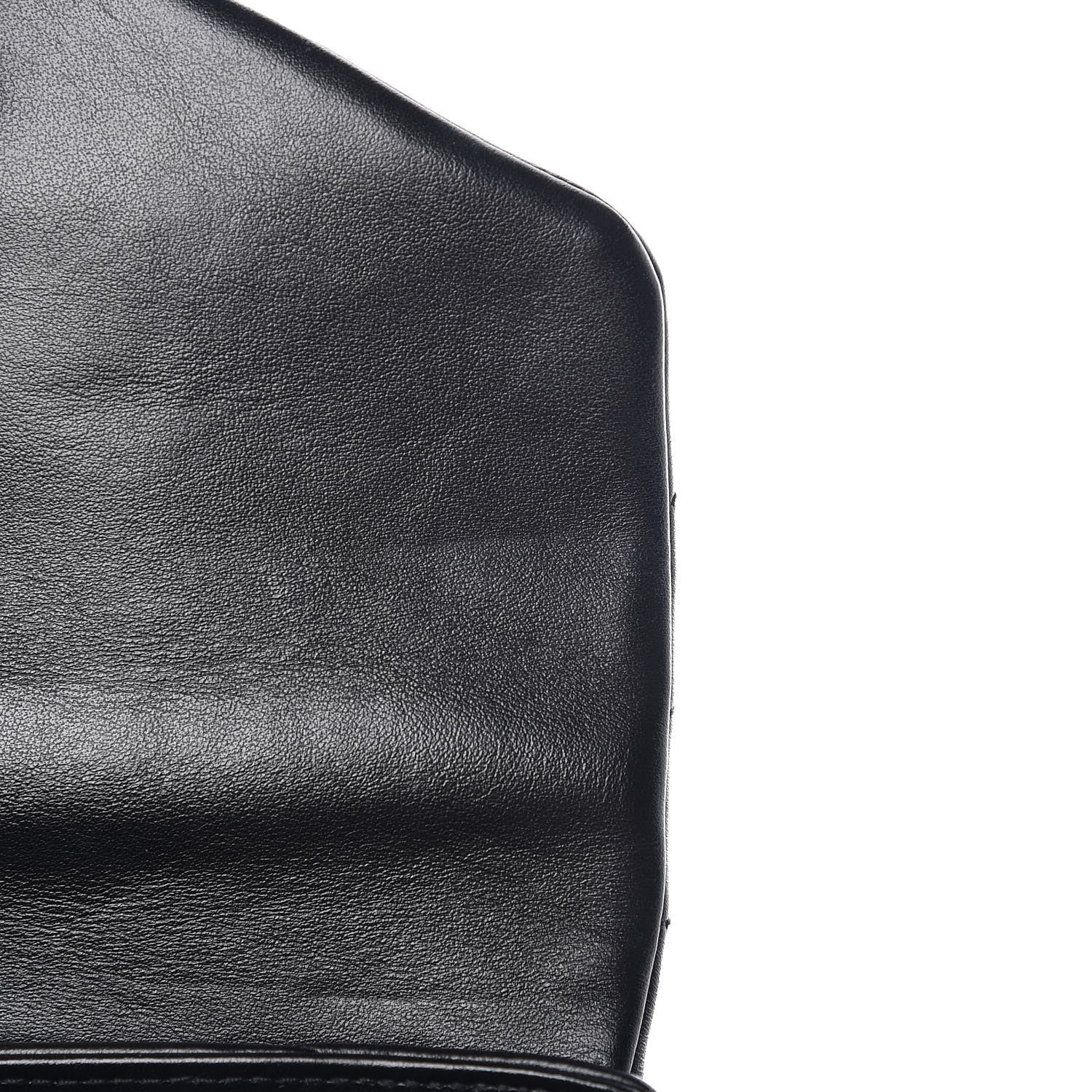 Saint Laurent Calfskin Y Quilted Monogram Toy Loulou Crossbody Bag Black 9 of 12