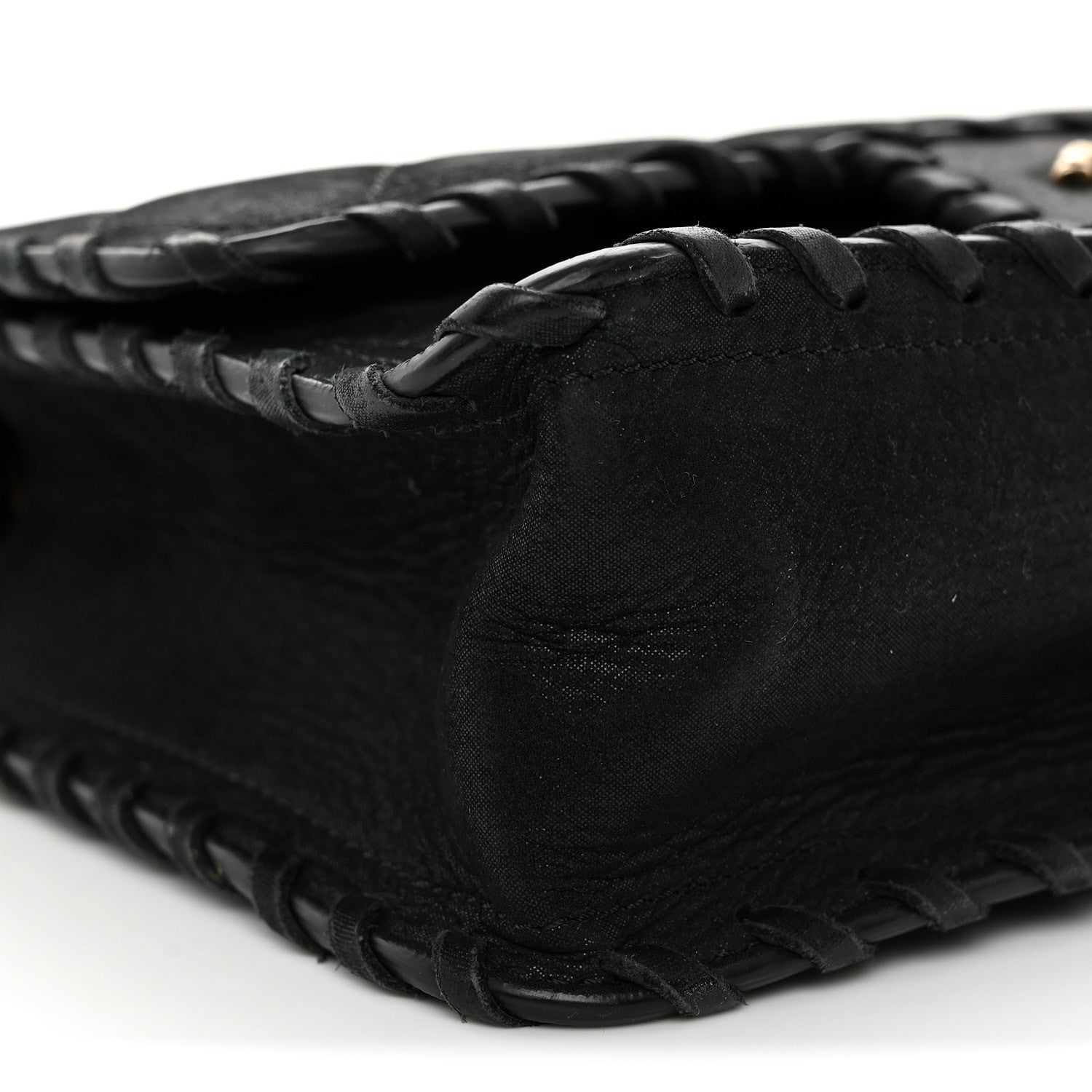 Chanel Iridescent Calfskin Small Happy Stitch Flap Black 9 of 10