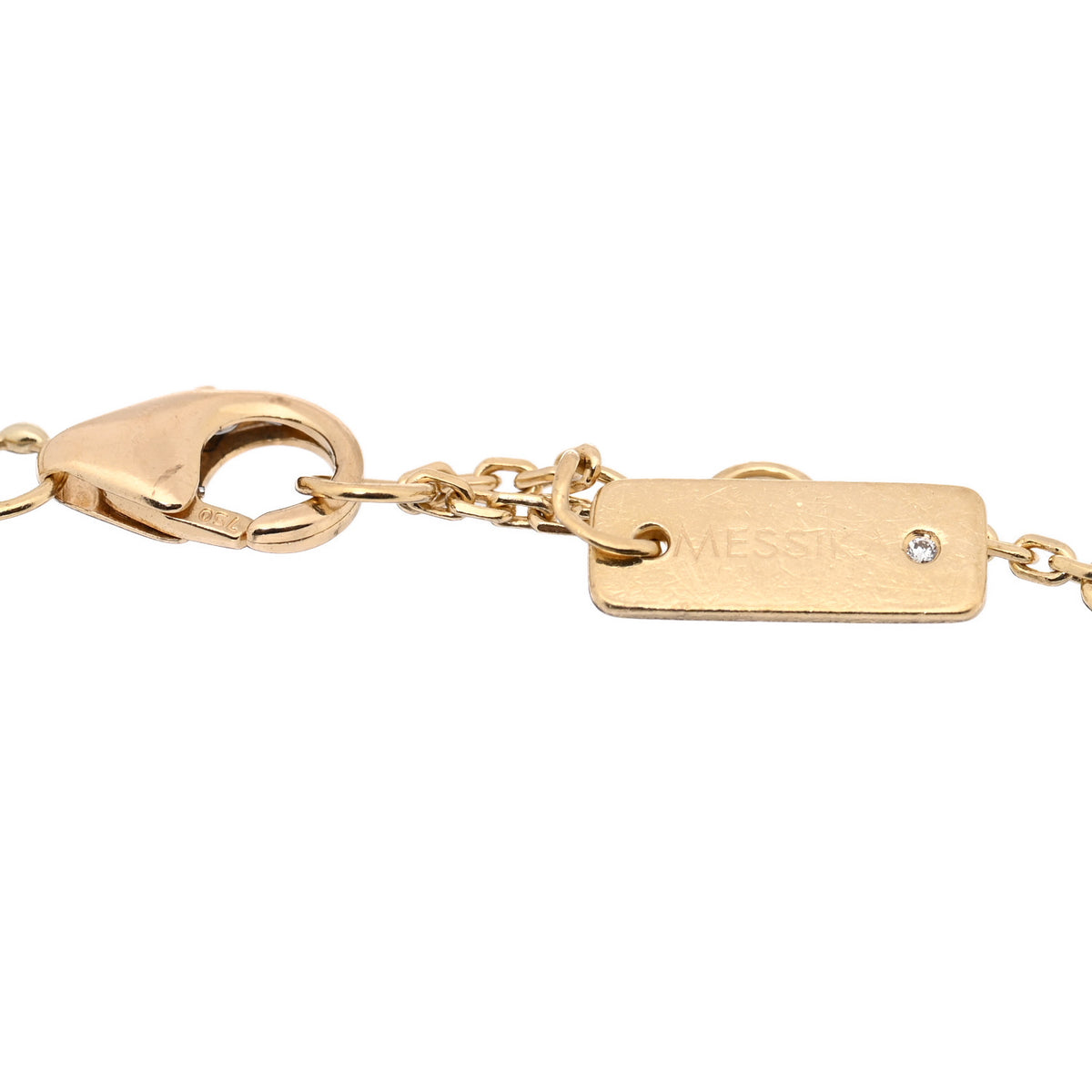 18K Yellow Gold Diamond Move Uno Pave Bracelet