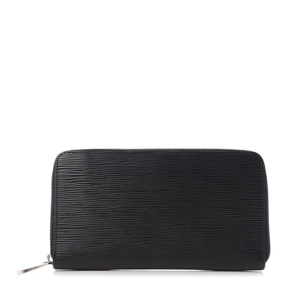 Louis Vuitton Epi Zippy Organizer Wallet Black 1 of 10