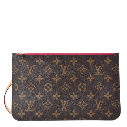 Louis Vuitton Monogram Neverfull MM GM Pochette Pivoine 1 of 8