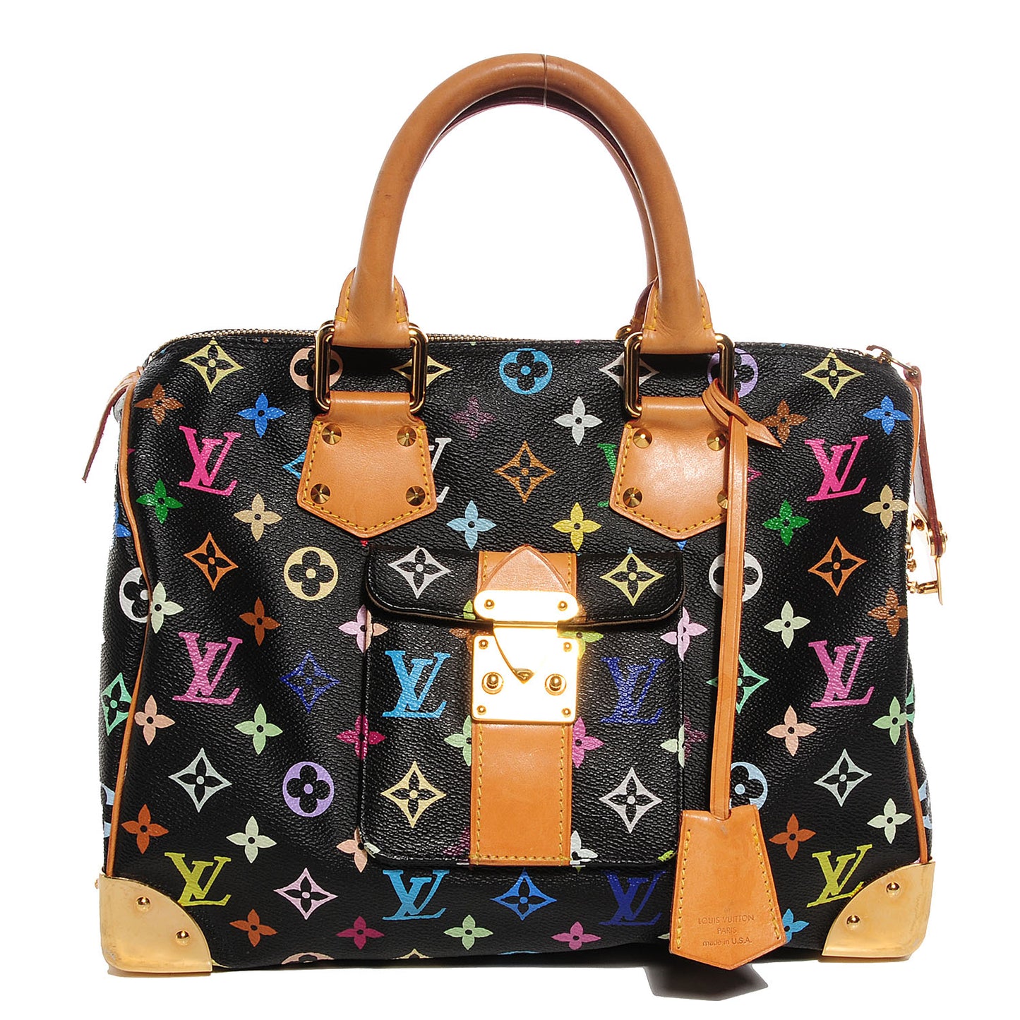 Monogram Multicolor Speedy 30 Black