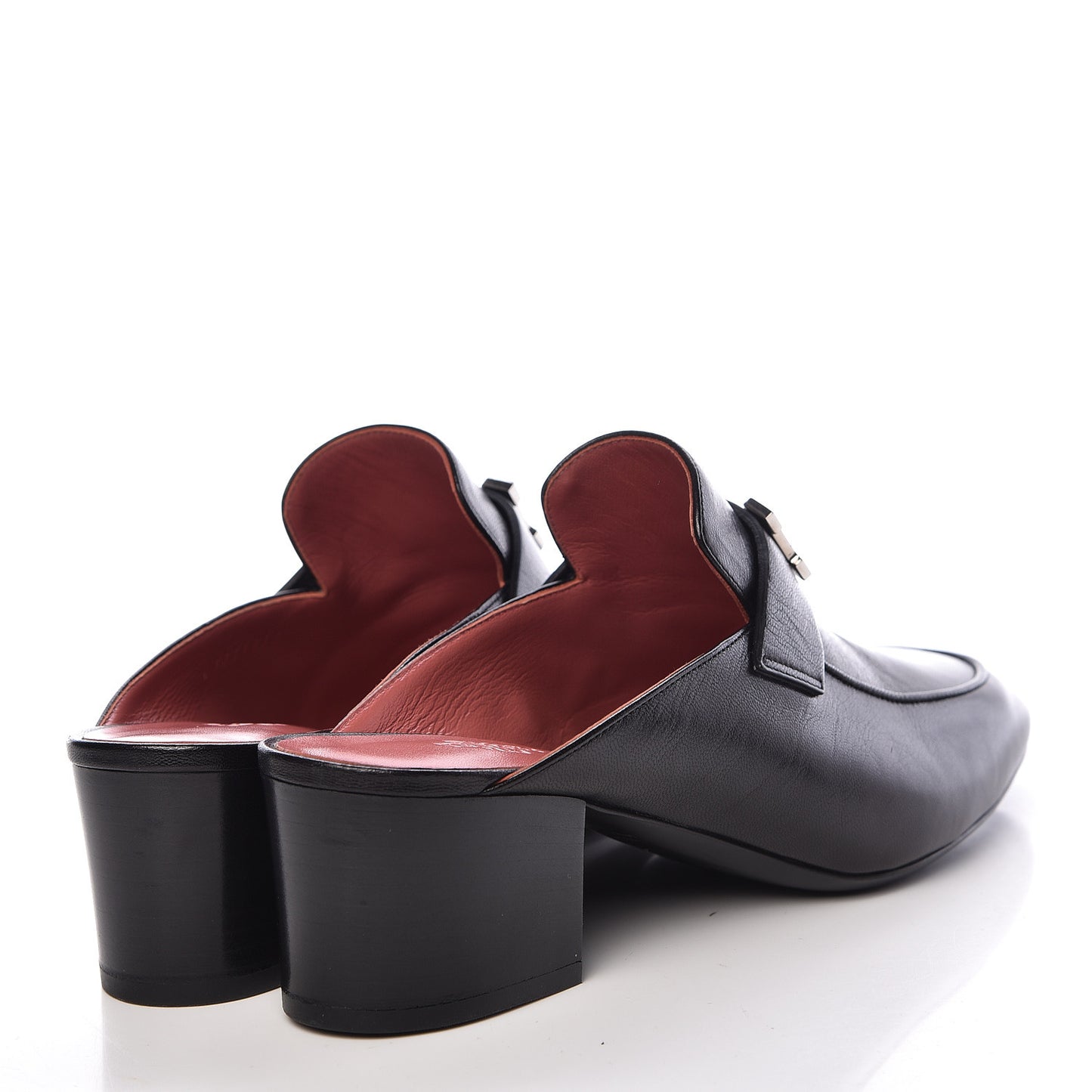 Goatskin Paradis Mules 39 Black