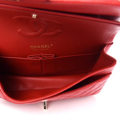 Chanel Caviar Quilted Medium Double Flap Red 5 of 11