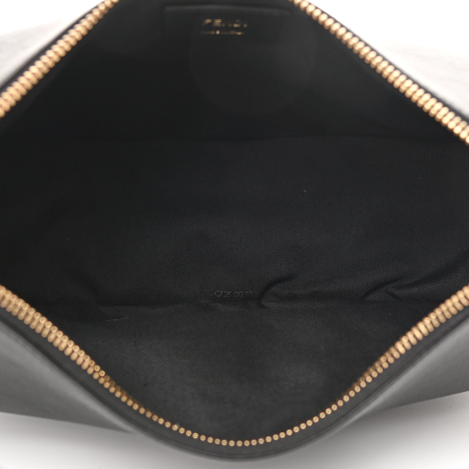Fendi Vitello Grace Matte Small Fendigraphy Hobo Bag Black 5 of 11