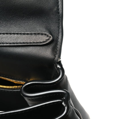 Balenciaga Natural Smooth Calfskin Small Rodeo Top Handle Handbag Black 10 of 10