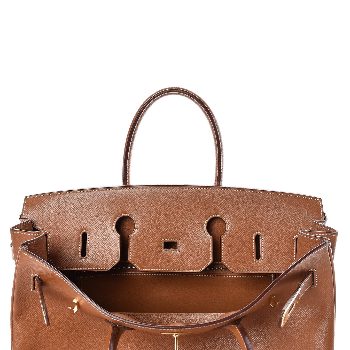 Epsom Birkin 35 Gold