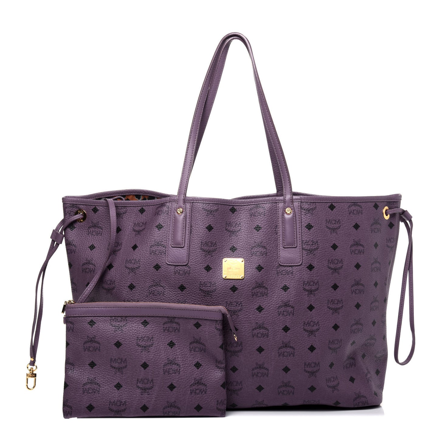 Visetos Large Anya Shopper Tote Purple