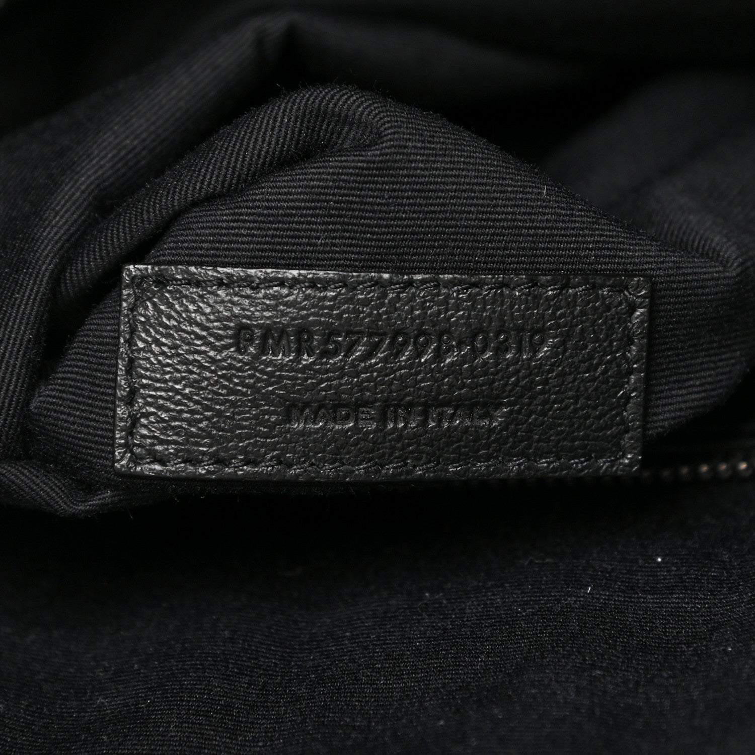 Saint Laurent Crinkled Calfskin Matelasse Monogram Niki Shoulder Bag Rouge Legion 6 of 11