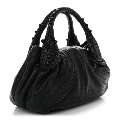 Fendi Nappa Nuvolata Small Spy Black 3 of 9