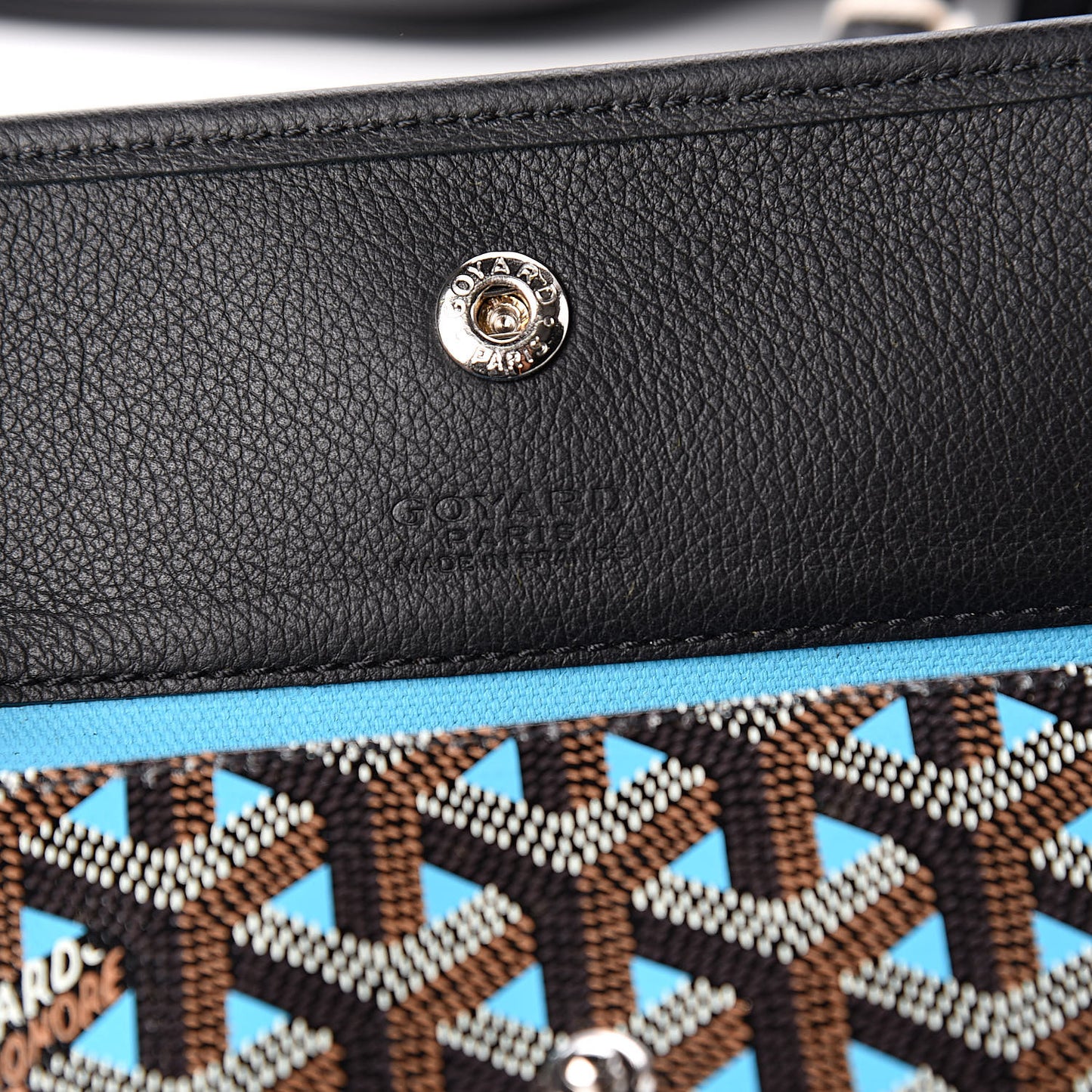 Goyardine Saint Louis Claire Voie GM Black Blue