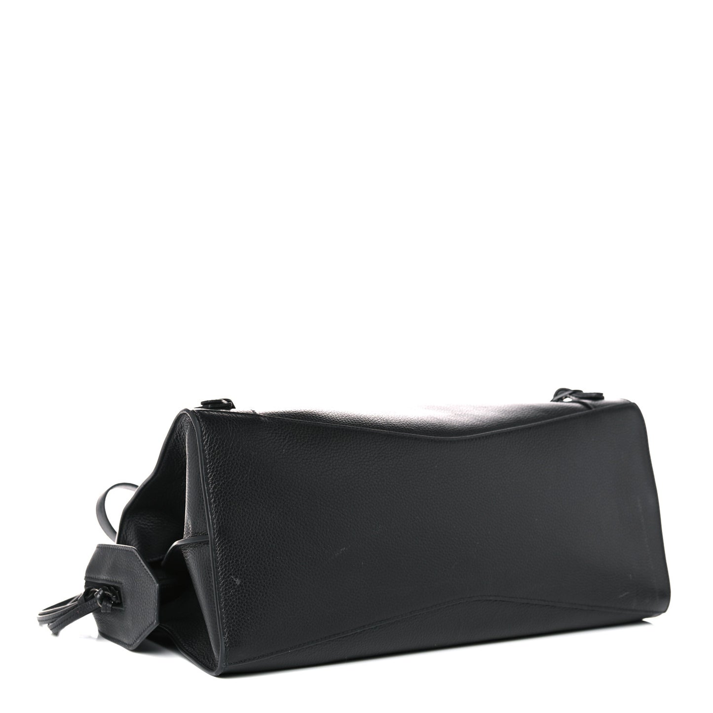 Grained Calfskin Black Hardware Neo Classic City Black