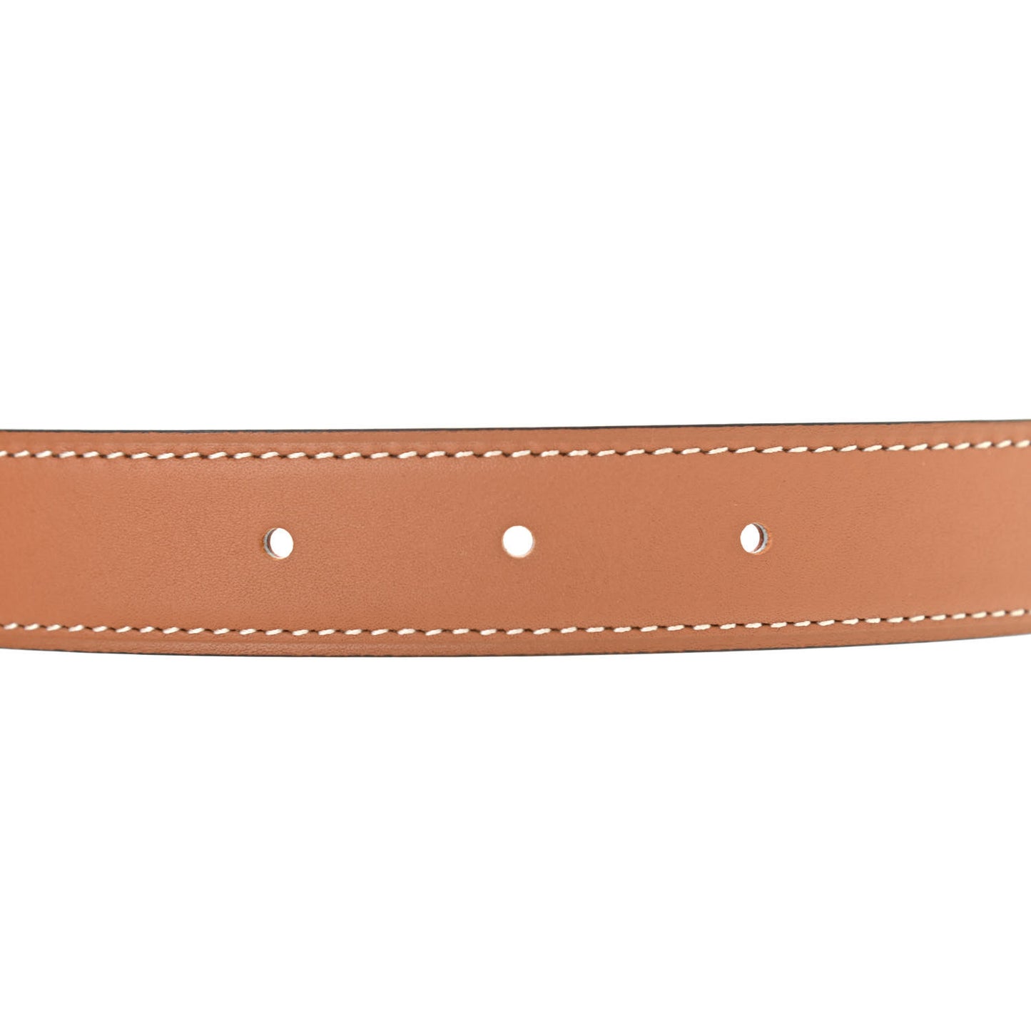 Swift Epsom 24mm Constance H Belt 75 Gold Brique