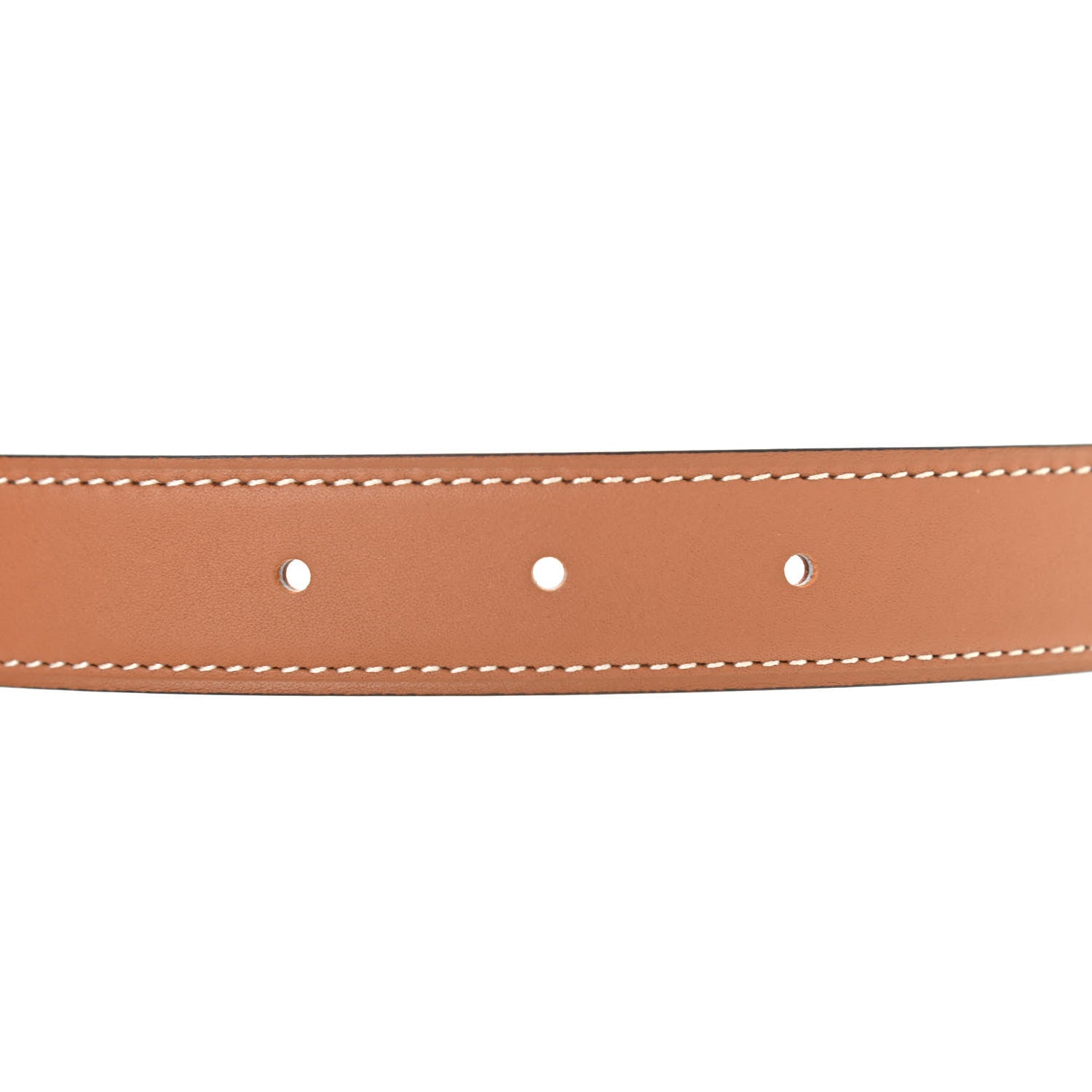 Hermes Swift Epsom 24mm Constance H Belt 75 Gold Brique 3 of 5
