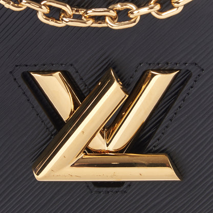 Louis Vuitton Epi Twist Shoulder Bag MM Black 7 of 8