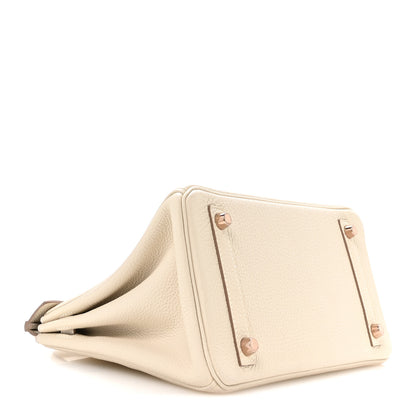 Hermes Togo Birkin 25 Craie 4 of 11