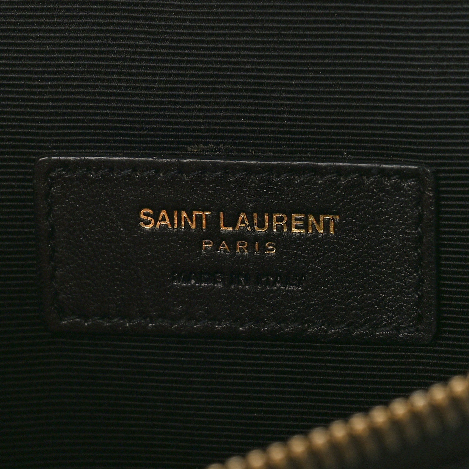 Saint Laurent Classic Toile Monogram Zipped Tablet Holder Black 6 of 7