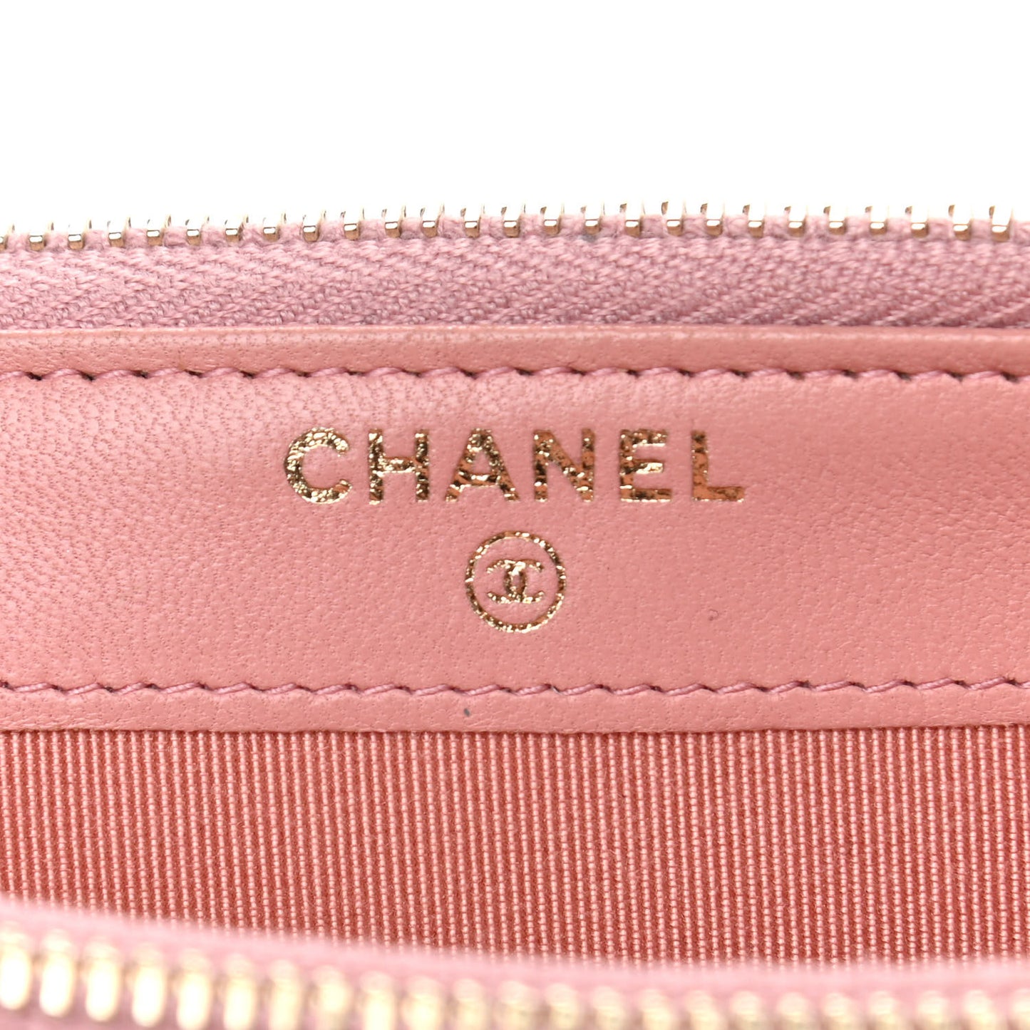 Lambskin Quilted Small Clutch With Chain Pink
