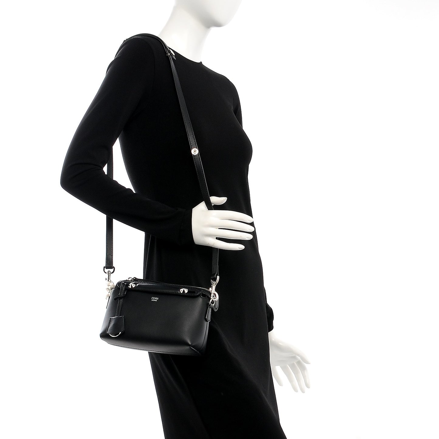 Vitello Dolce Mini By The Way Boston Bag Black