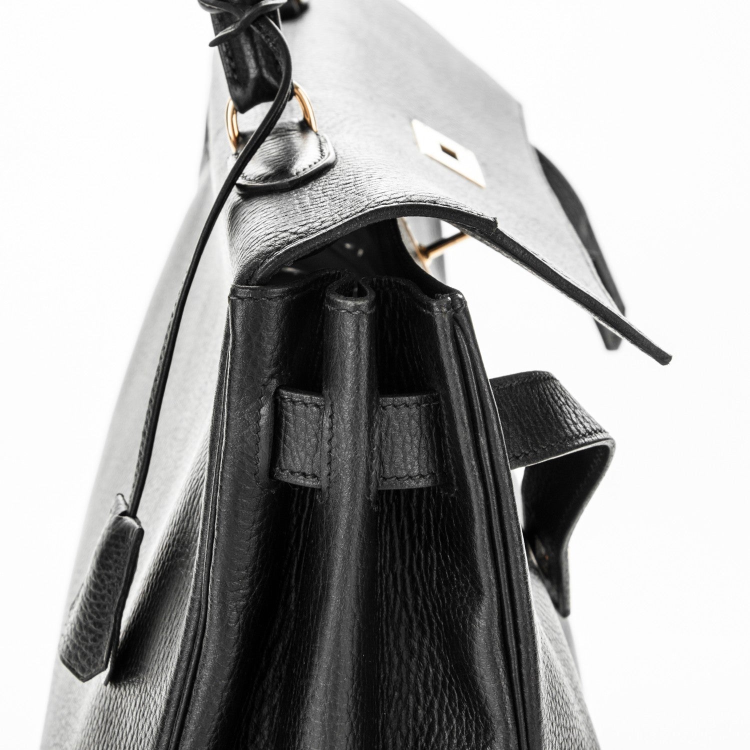 Hermes Ardennes Kelly Retourne 40 Black 17 of 21