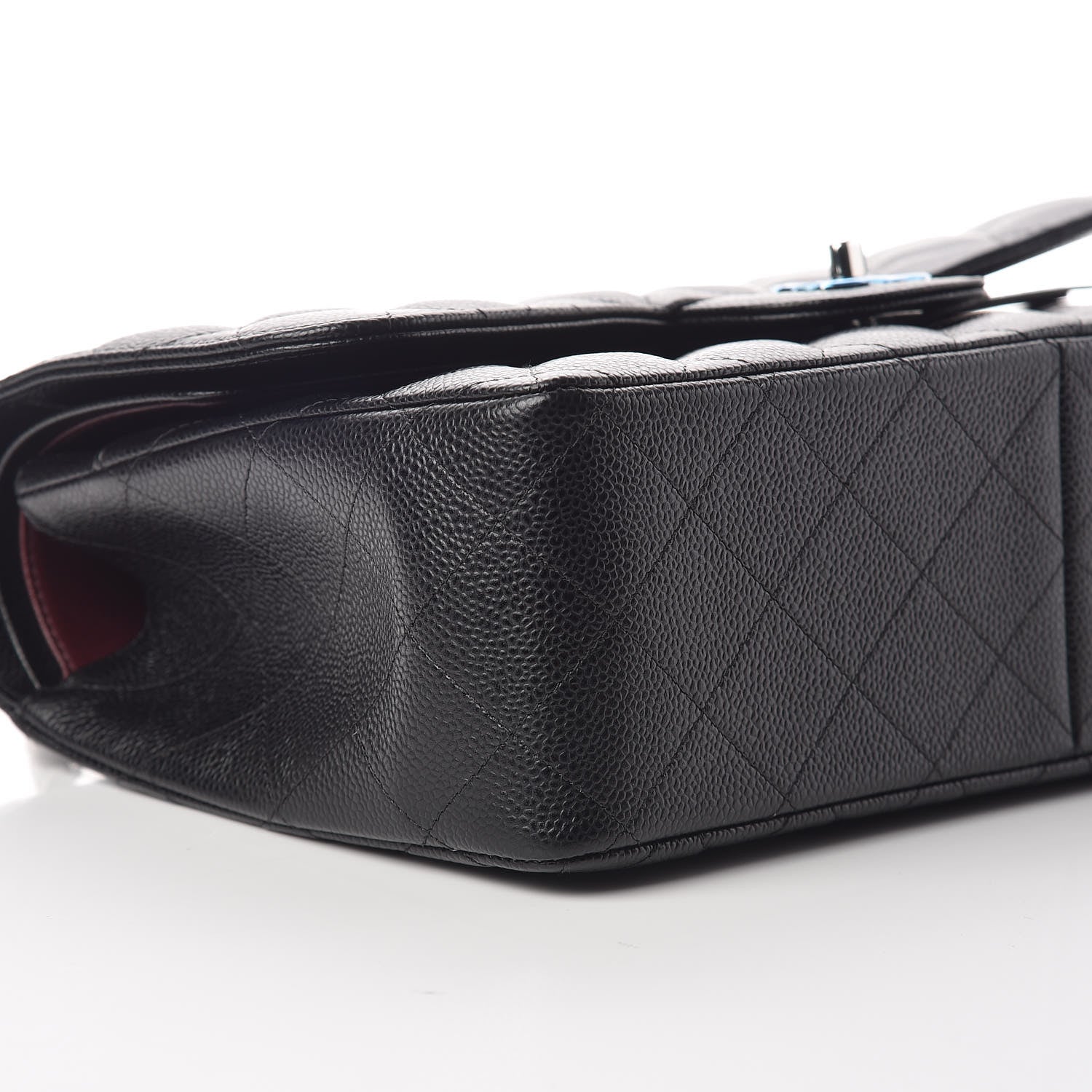 Chanel Caviar Quilted Jumbo Double Flap Black 8 of 11
