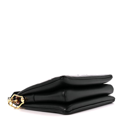 Louis Vuitton Lambskin Embossed Monogram Coussin PM Black 5 of 13