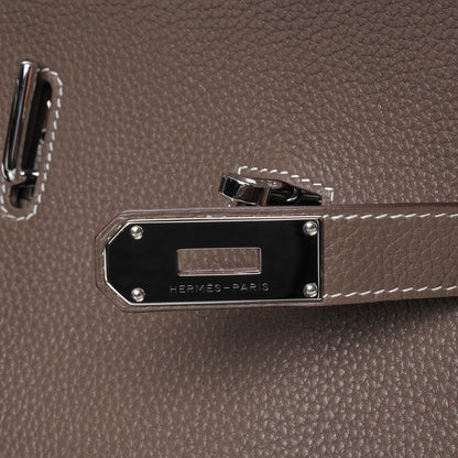 Hermes Taurillon Clemence Jypsiere 31 Etoupe 7 of 9