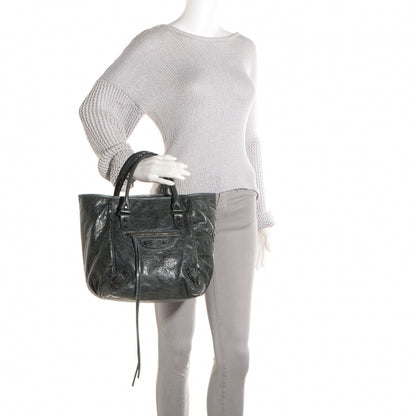 Balenciaga Agneau Classic Hardware S Sunday Tote Anthracite 2 of 12