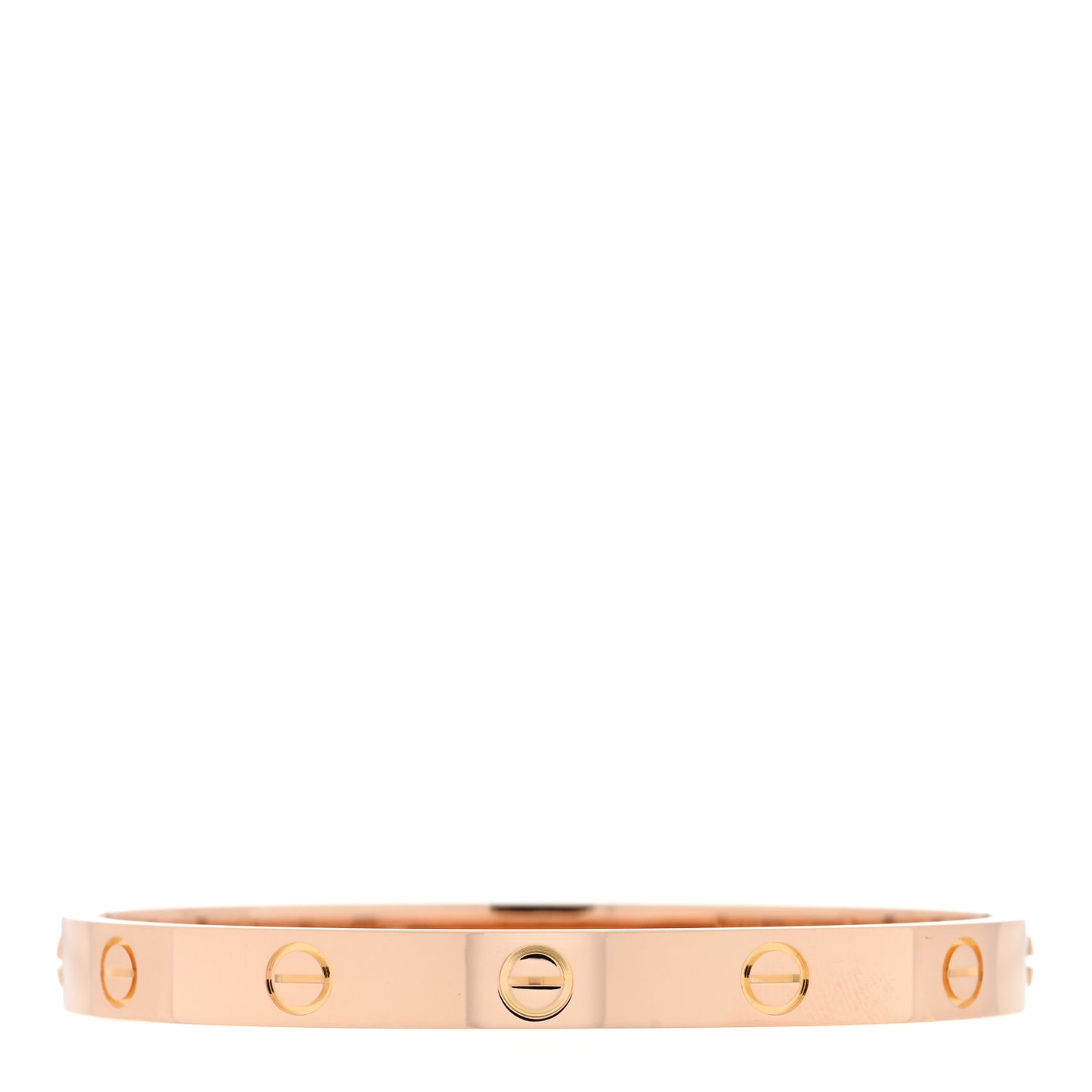 18K Pink Gold LOVE Bracelet 17