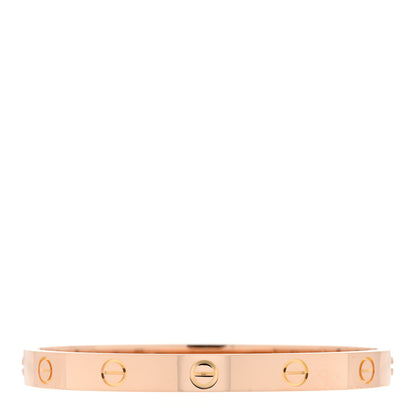 Cartier 18K Pink Gold LOVE Bracelet 17 1 of 5
